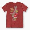 Tops Licensed | The Grinch Holiday Graphic Tee Red