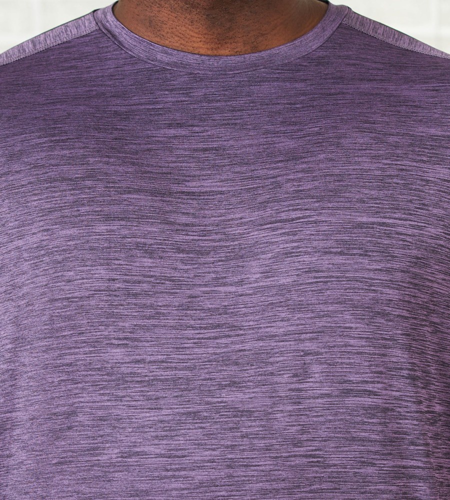 Tops NXT Nortek | Active Space Dye Tee Purple