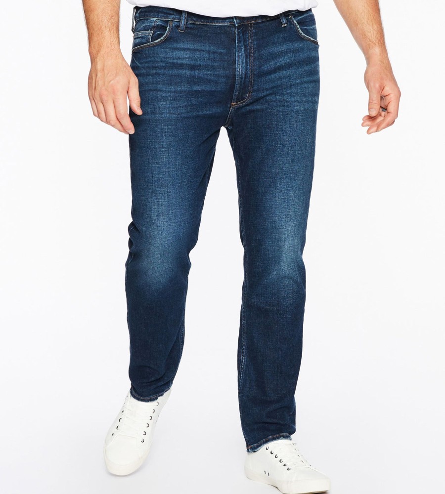 Bottoms Silver | Machray Classic Fit Straight Leg Jeans Indigo