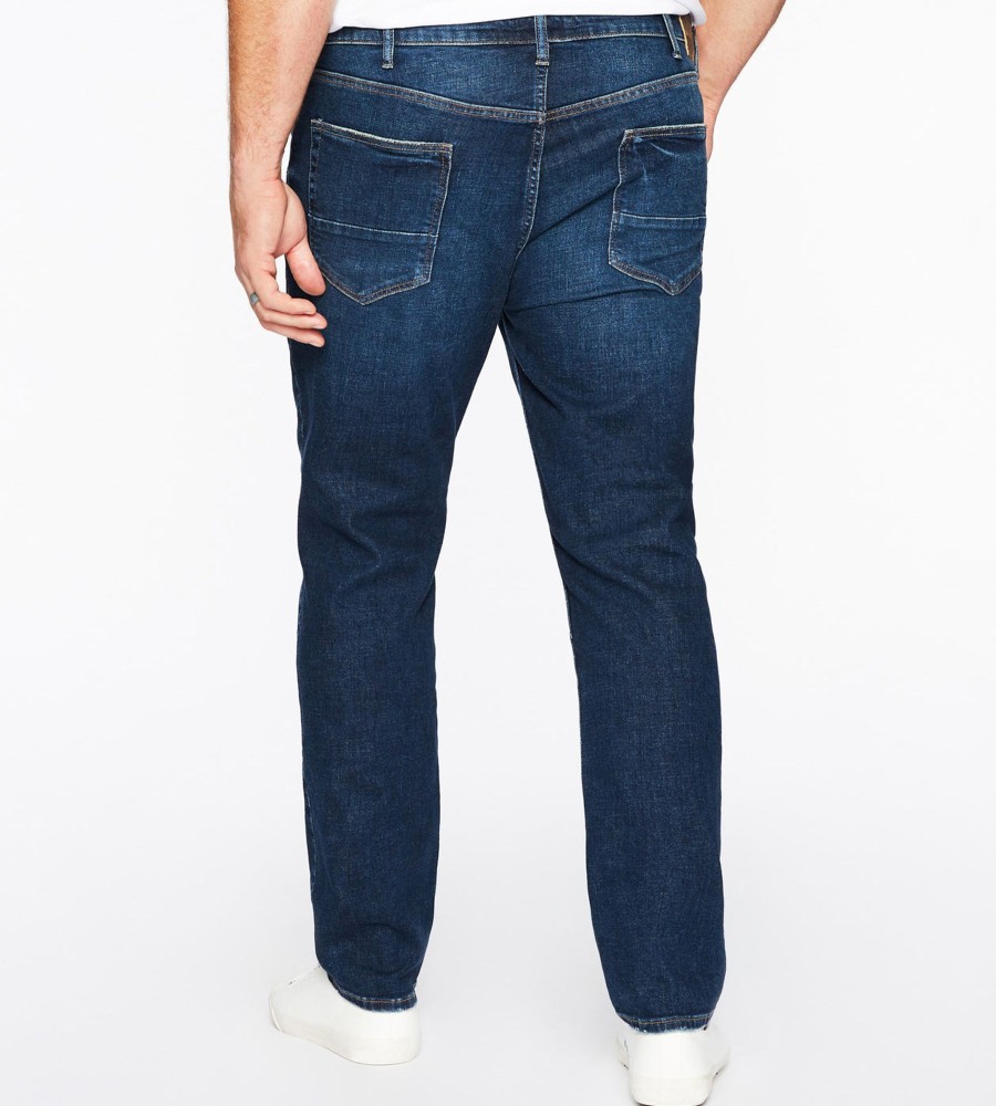 Bottoms Silver | Machray Classic Fit Straight Leg Jeans Indigo