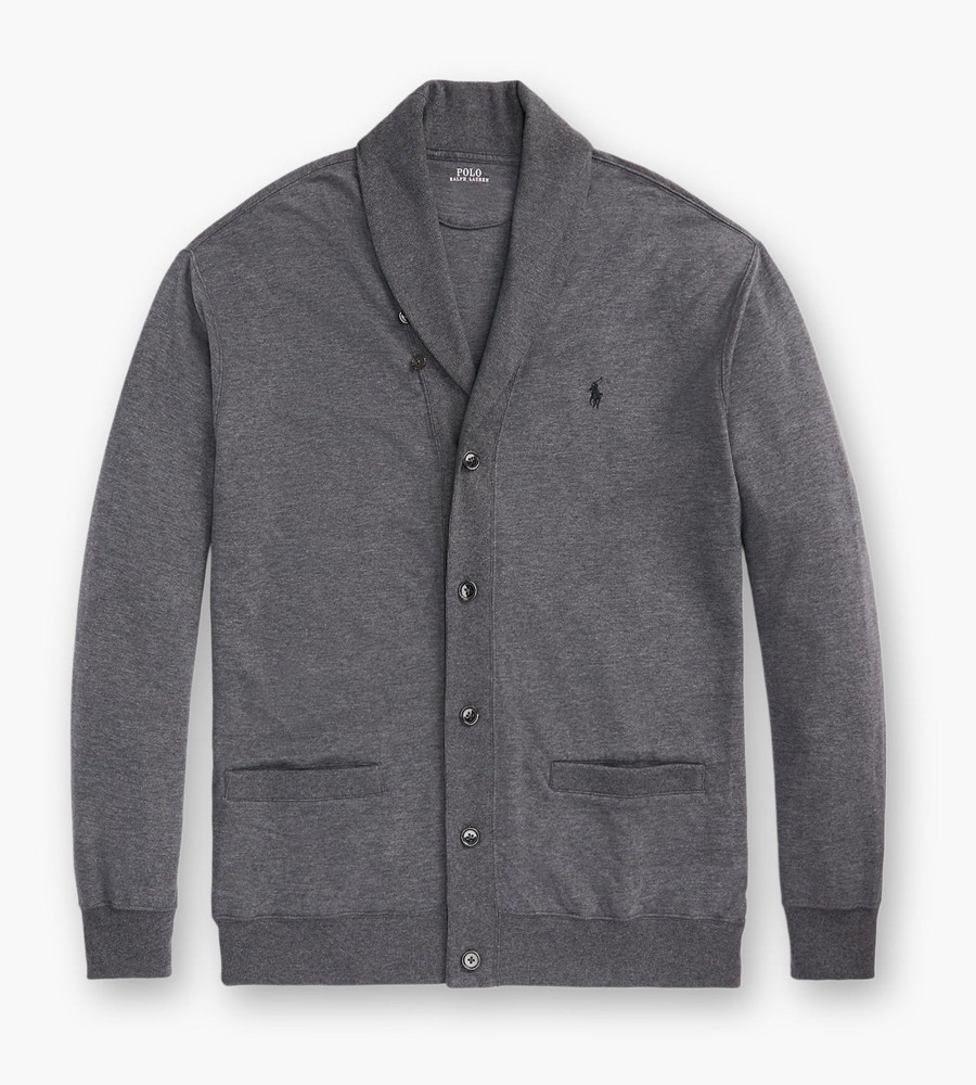 Tops Polo Ralph Lauren | Shawl Collar Cardigan Grey