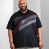 Activewear NXT Nortek | Striped Polo Charcoal