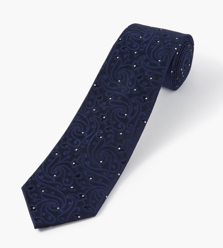 Dresswear Signature Carrington | Flocked Paisley Tie