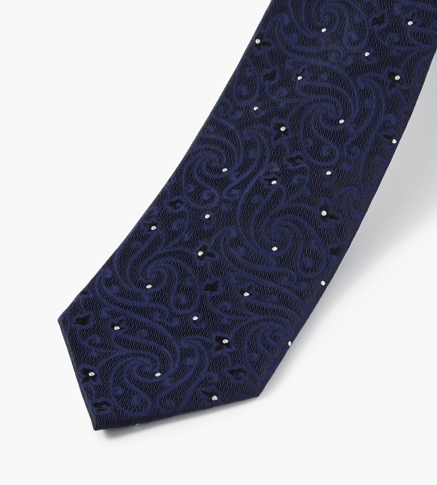 Dresswear Signature Carrington | Flocked Paisley Tie