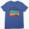 Tops Licensed | The Beach Boys Graphic Tee Blue