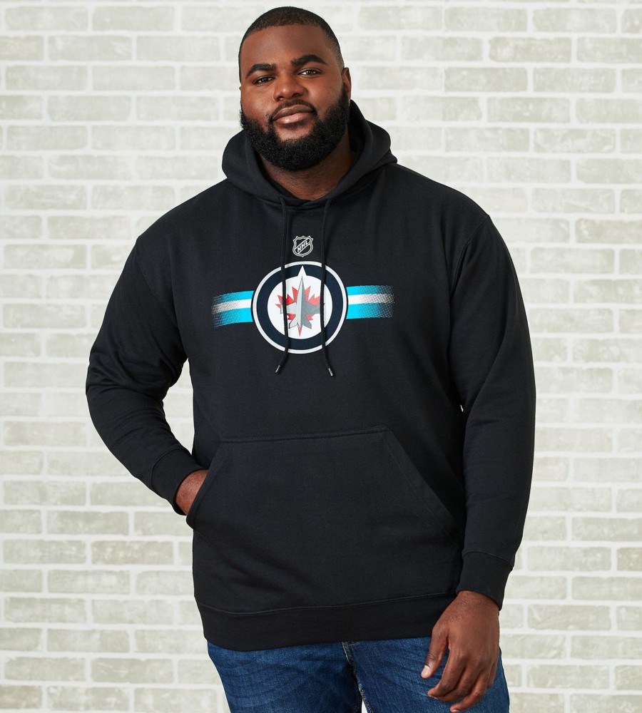 Tops Sports License | Winnipeg Jets Nhl Hoodie Black