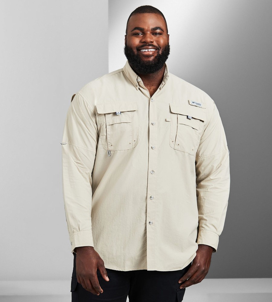 Tops Columbia | Bahama Ii Long Sleeve Sport Shirt