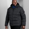 Outerwear Bench | Ottoman Eco Parka Black