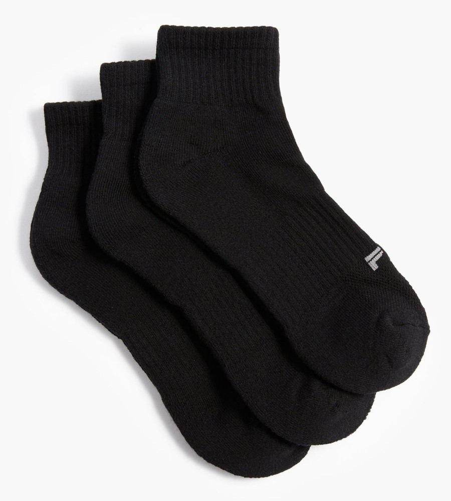 Accessories Fila | 3-Pack Quarter-Length Performance Socks