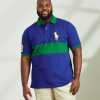 Tops Polo Ralph Lauren | Big Pony Mesh Polo Blue