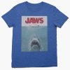 Tops Licensed | Jaws Graphic Tee Blue