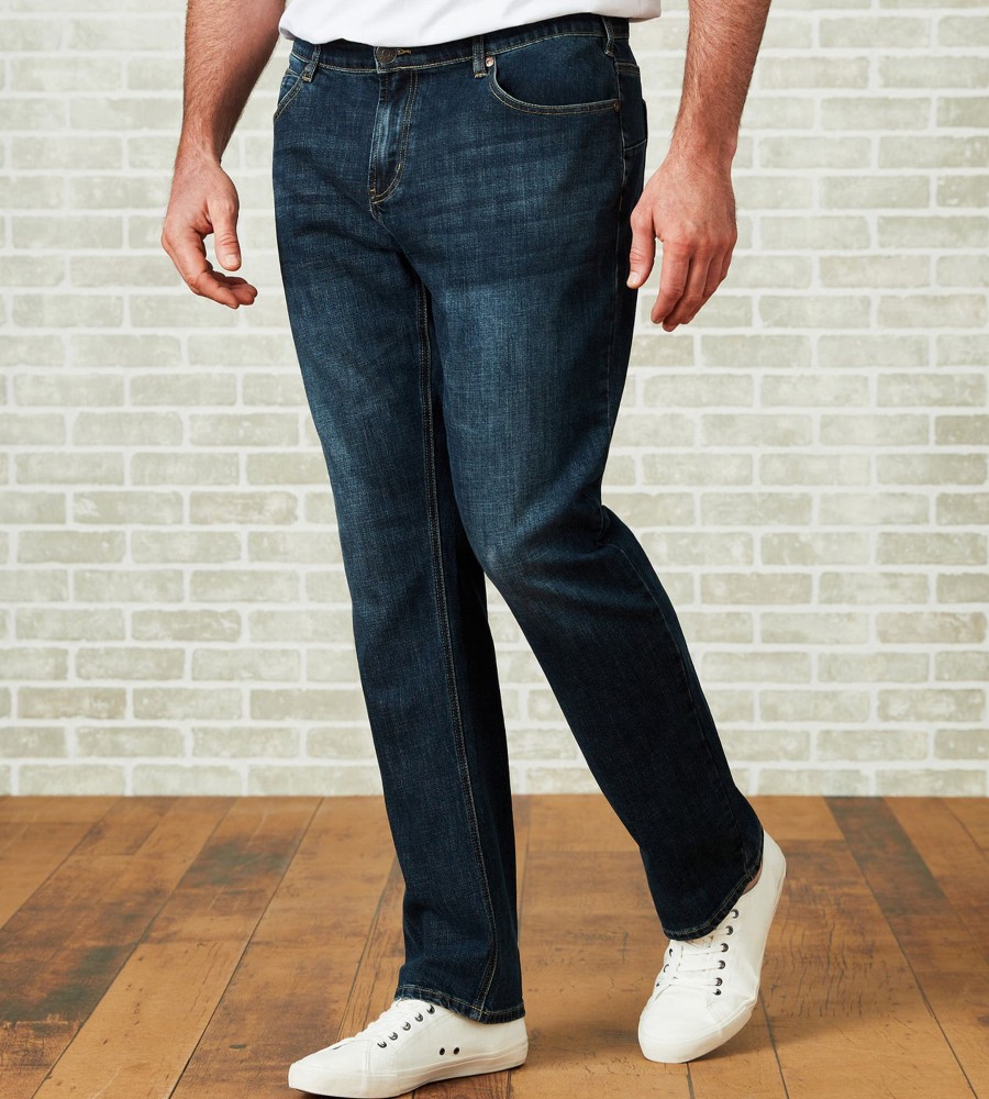 Bottoms Black Bull | Frank Relaxed Fit Jeans Indigo