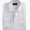 Tops Signature Carrington | Classic Fit Non-Iron Dot Print Sateen Dress Shirt