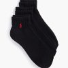 Accessories Polo Ralph Lauren | 3-Pack Athletic Quarter Socks