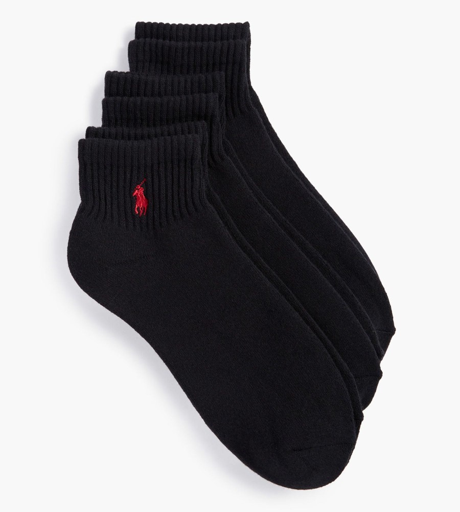 Accessories Polo Ralph Lauren | 3-Pack Athletic Quarter Socks