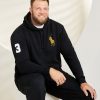 Tops Polo Ralph Lauren | Big Pony Fleece Hoodie Black