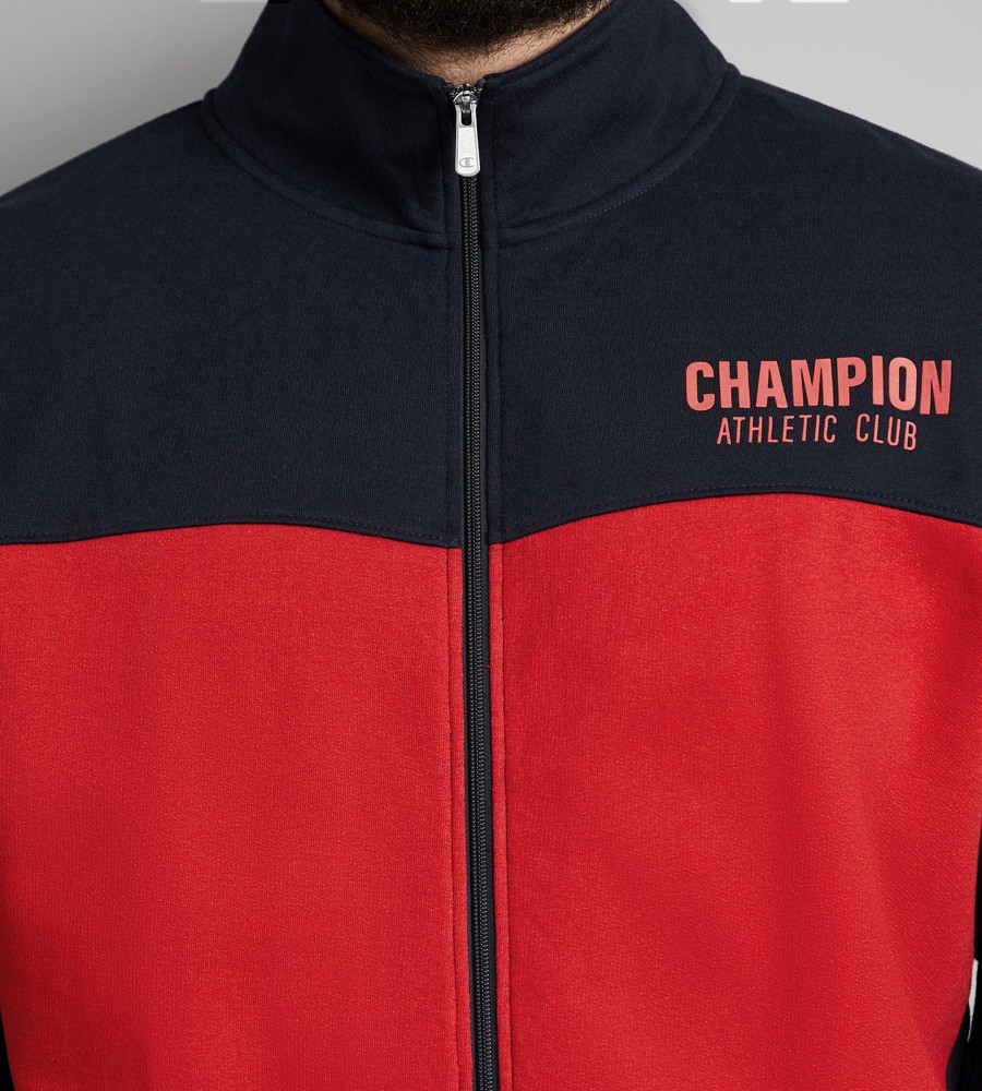 Activewear Champion | Taped Warm Up Jacket Navy