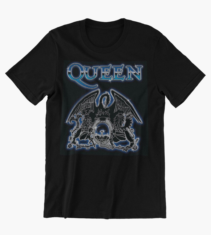 Tops Licensed | Queen Graphic Tee Black