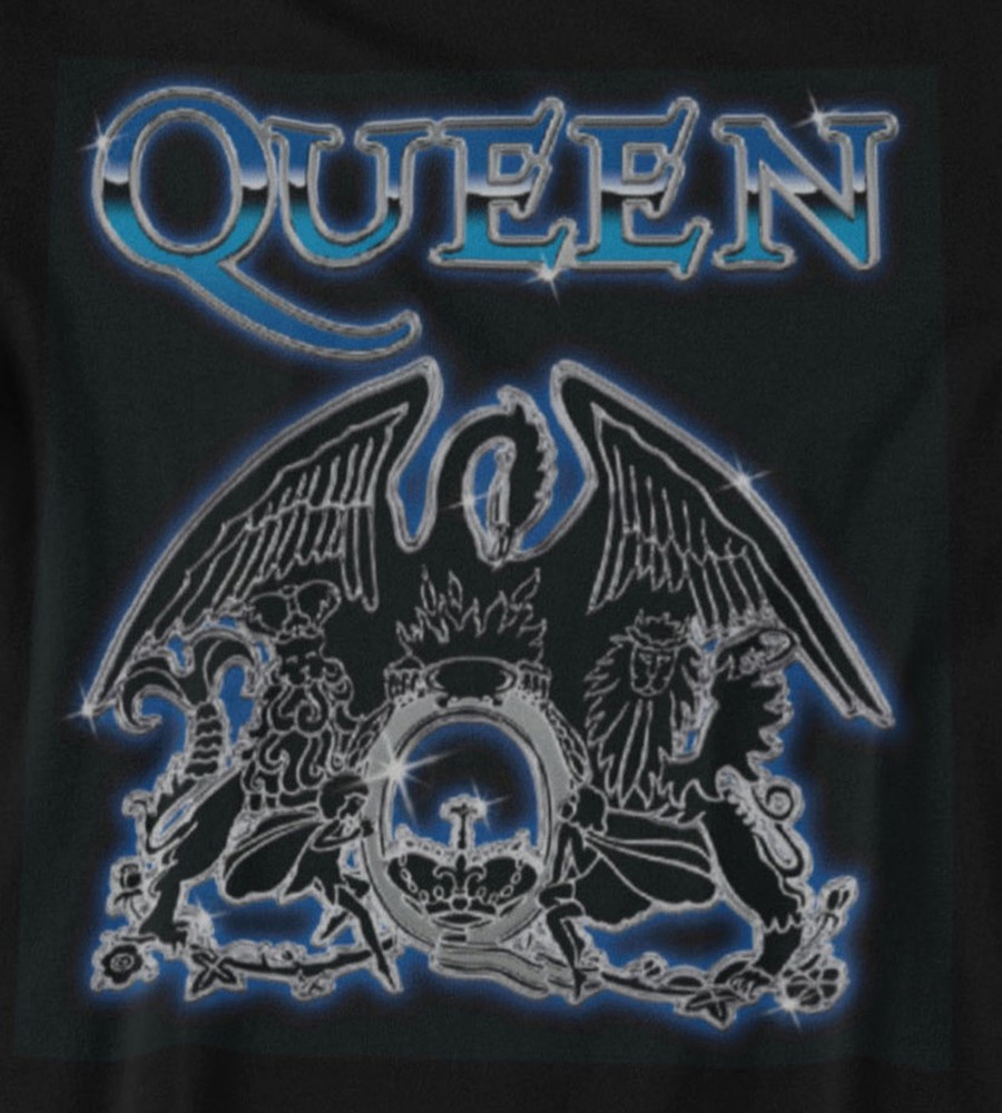 Tops Licensed | Queen Graphic Tee Black