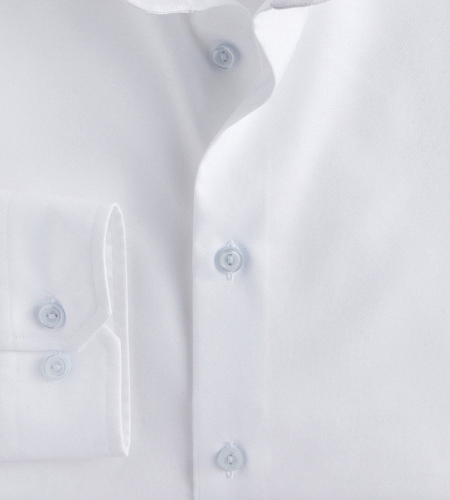 Tops Hechter Paris | Modern Fit Non-Iron Twill Dress Shirt