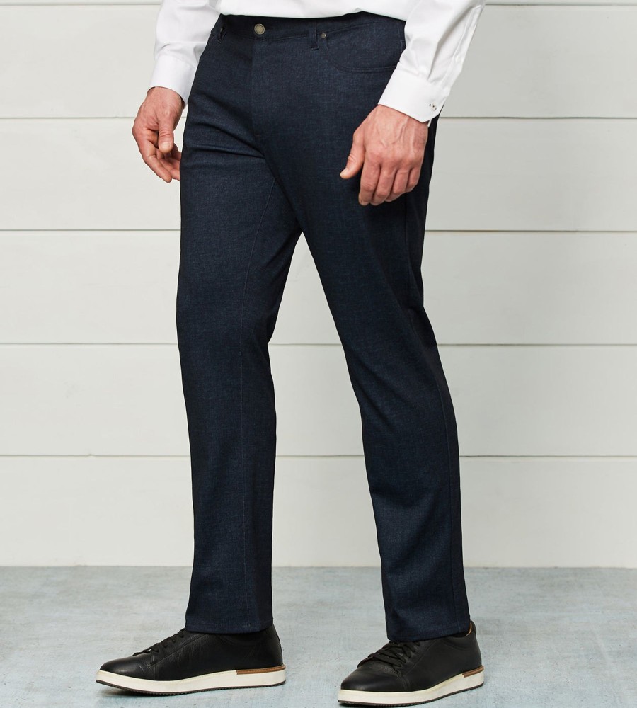 Bottoms Jermyn u0026 Bond | Five-Pocket Knit Pants