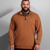 Tops Bench | Bonded Waffle Quarter-Zip Pullover