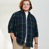 Tops Polo Ralph Lauren | Plaid Oxford Long Sleeve Sport Shirt Green