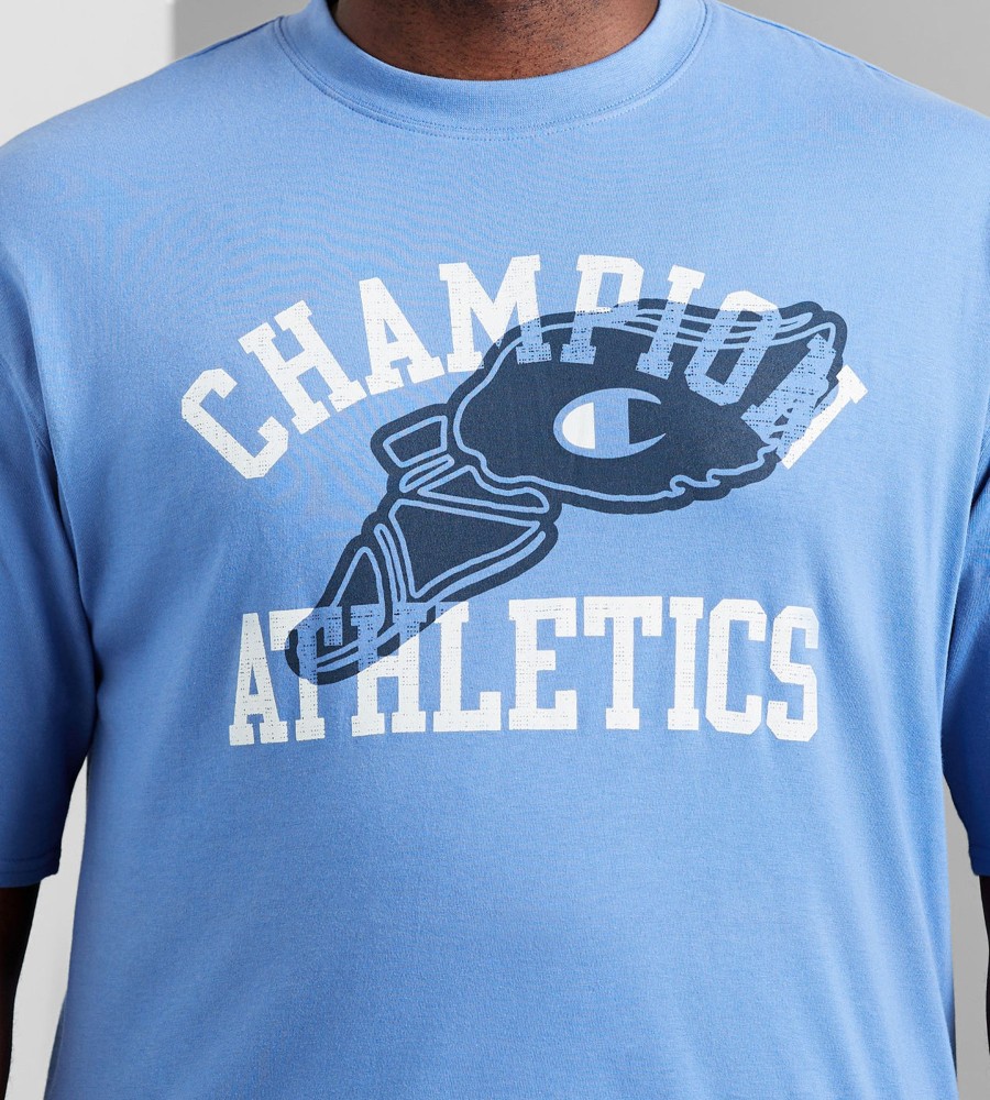 Tops Champion | Hermes Graphic Tee Blue