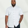 Tops Hechter Paris | 360° Stretch Whale Print Short Sleeve Sport Shirt Multi