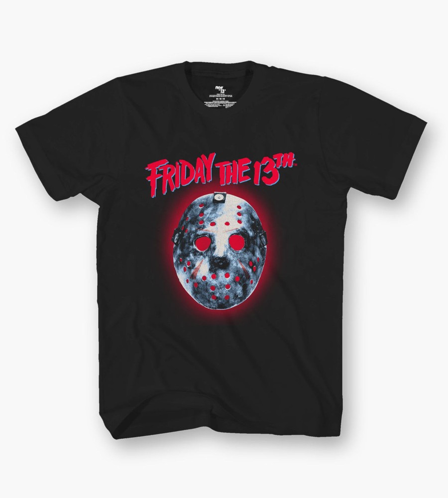 Tops Licensed | Friday The 13Th Graphic Tee Black