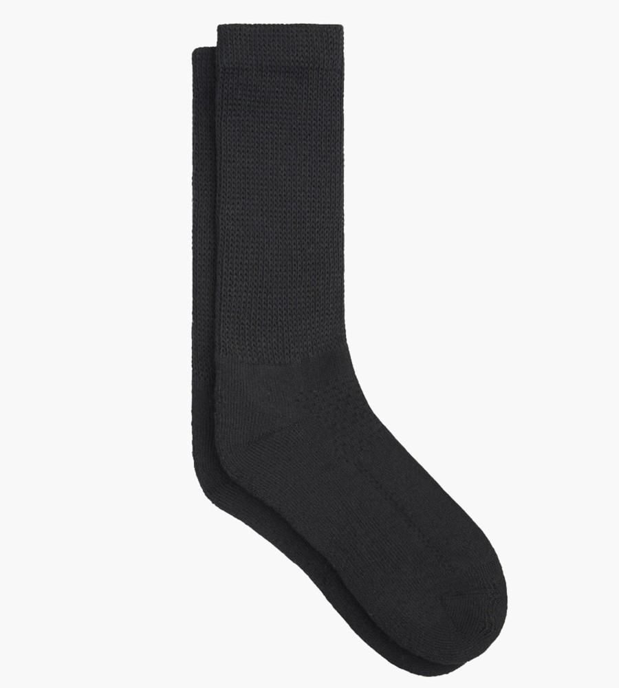 Accessories Simcan | Diabetic Leg Saver Mid-Calf Socks Black