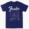 Tops Licensed | Fender Graphic Tee Navy