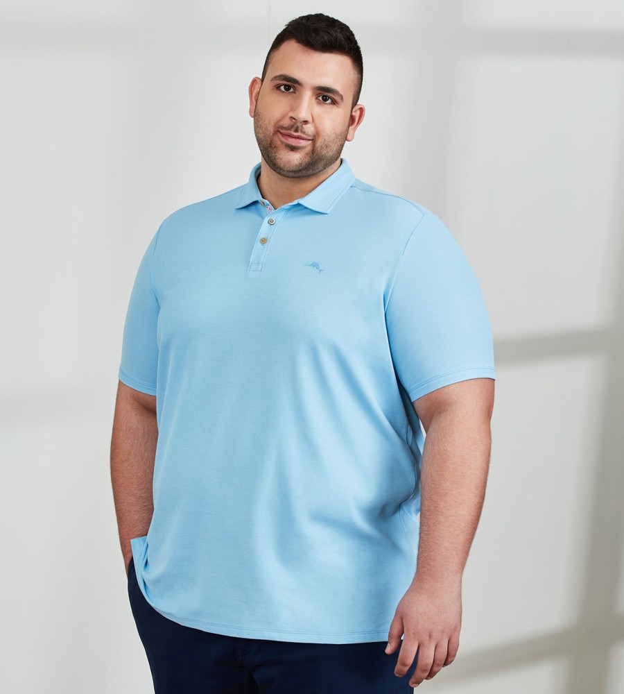 Tops Tommy Bahama | San Aria Polo Aqua