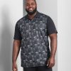 Activewear NXT Nortek | Active Geo Print Polo Black