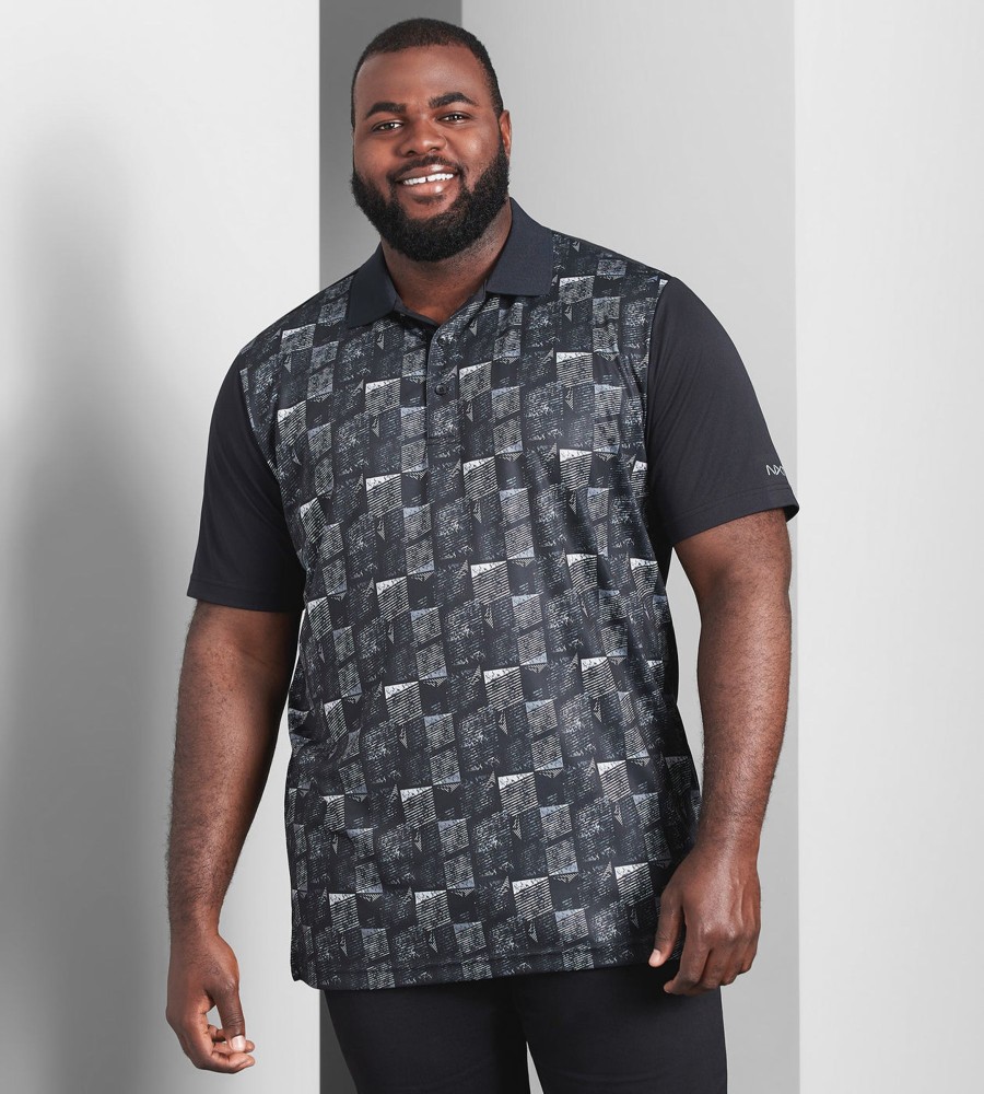 Activewear NXT Nortek | Active Geo Print Polo Black