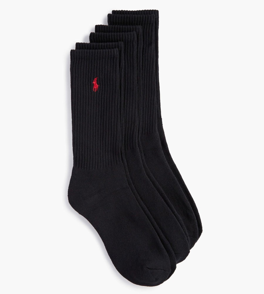 Accessories Polo Ralph Lauren | 3-Pack Athletic Crew Socks