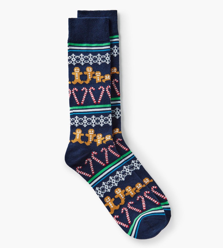 Accessories Britches | Gingerbread Christmas Socks