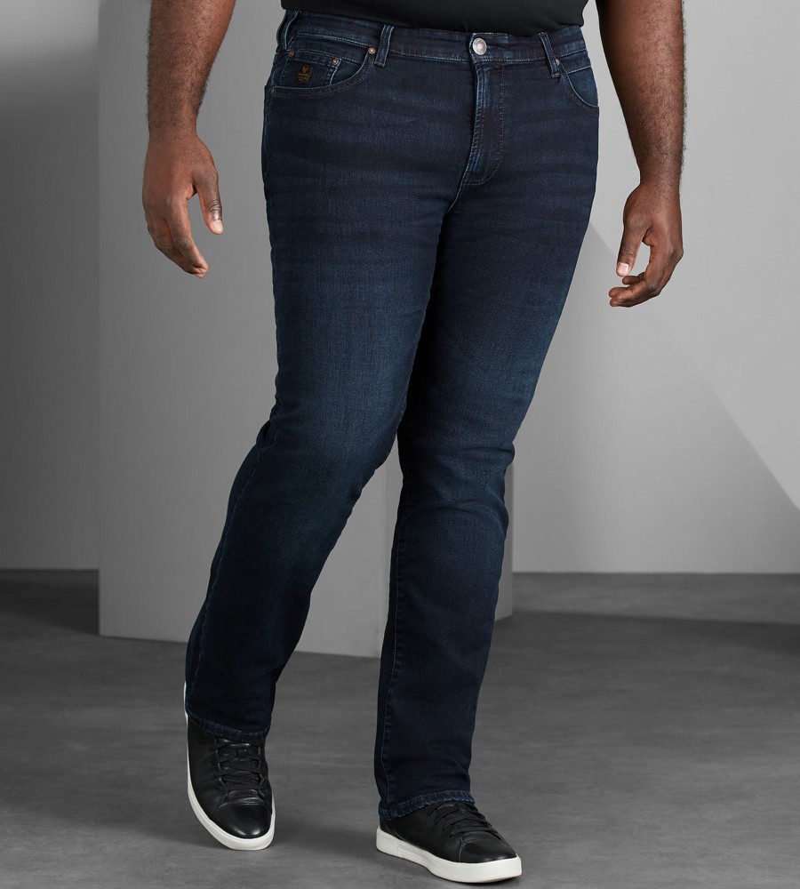 Bottoms Black Bull | Frank Relaxed Athletic Fit Jeans Indigo