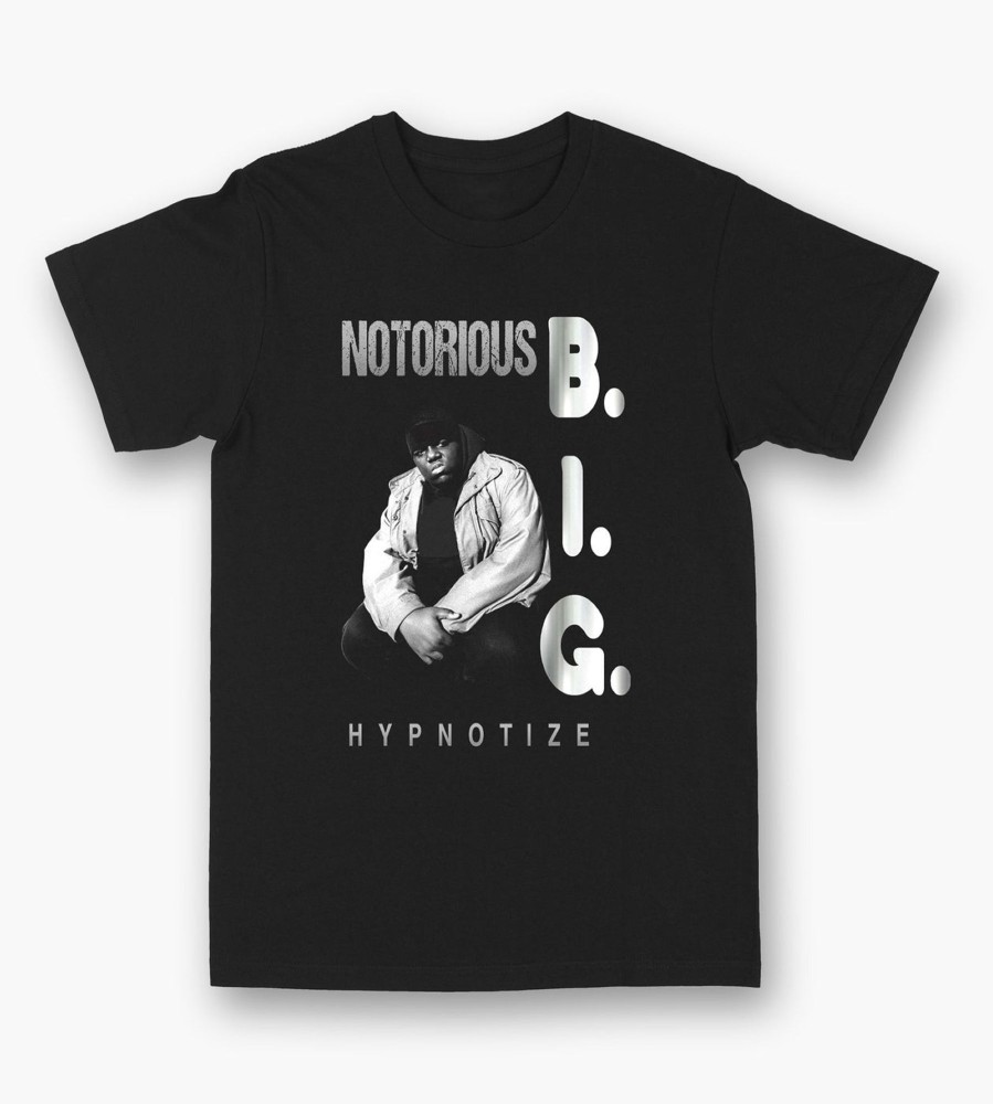 Tops Licensed | Notorious B.I.G. Graphic Tee Black