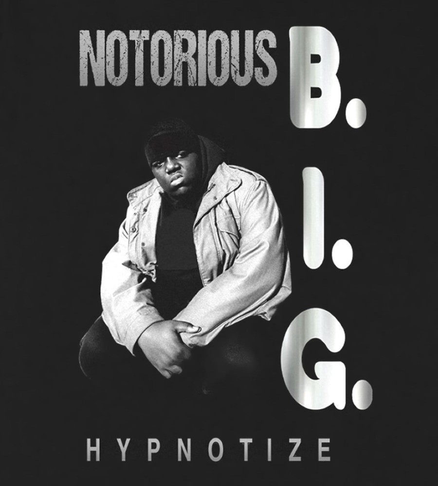 Tops Licensed | Notorious B.I.G. Graphic Tee Black