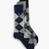 Accessories Polo Ralph Lauren | 3-Pack Argyle Dress Socks Black