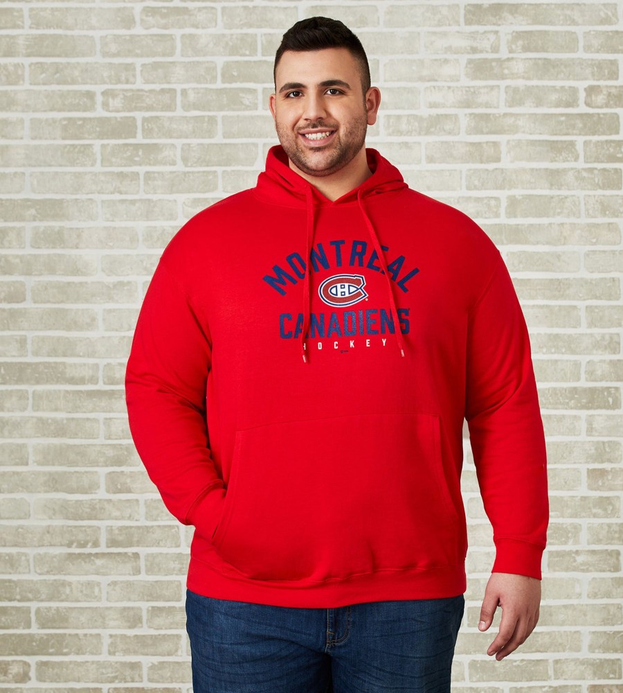 Tops Sports License | Montreal Canadiens Nhl Hoodie Red