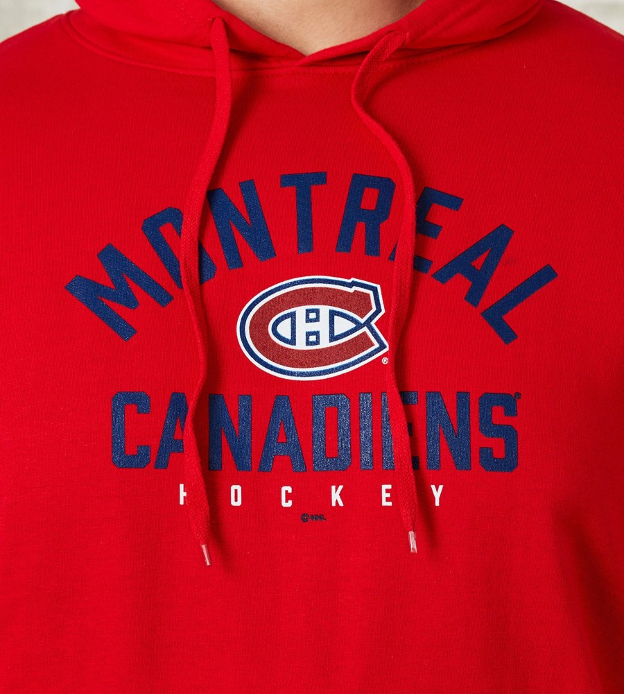 Tops Sports License | Montreal Canadiens Nhl Hoodie Red