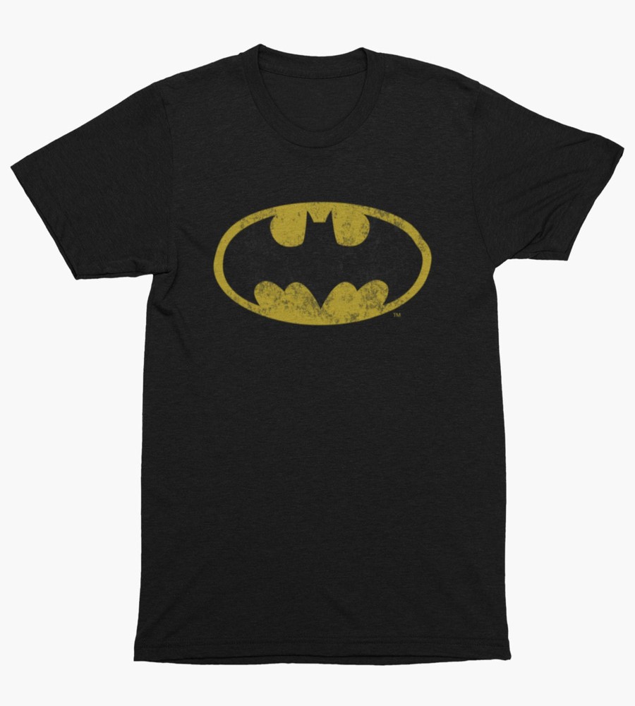 Tops Licensed | Batman Graphic Tee Black