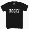 Tops Licensed | Rocky Balboa Graphic Tee Black