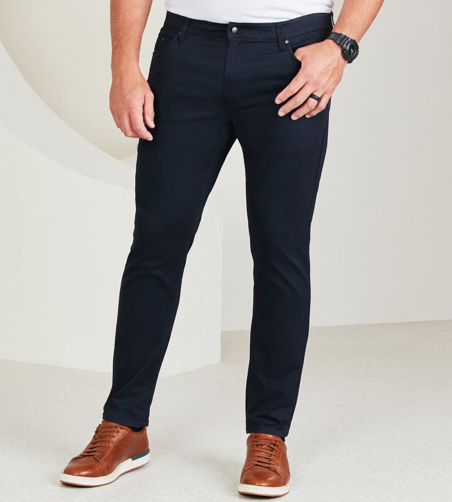 Bottoms Hechter Paris | Five-Pocket Twill Pants