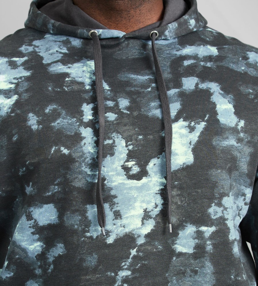 Tops Champion | Camo All Over Print Hoodie Teal