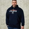 Tops Sports License | Edmonton Oilers Nhl Hoodie Navy