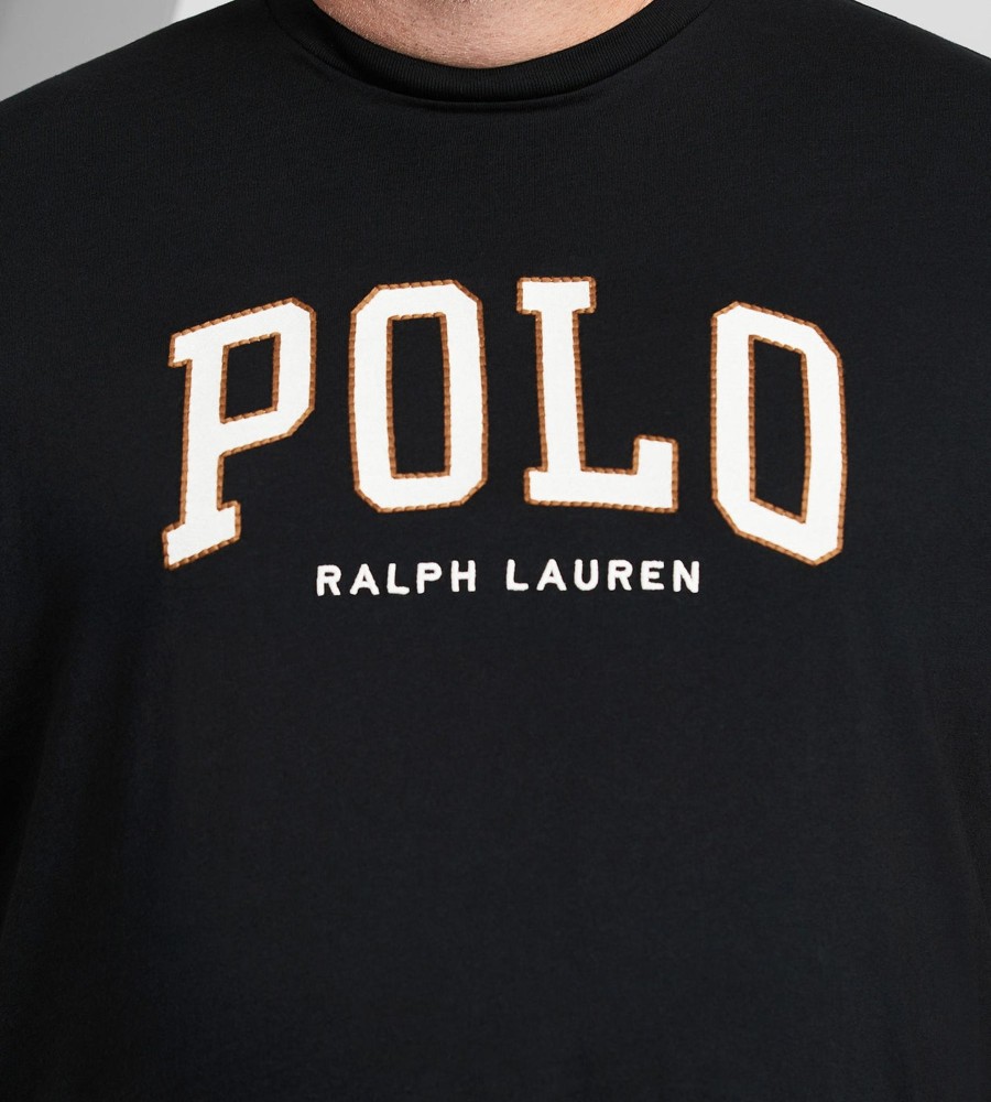 Tops Polo Ralph Lauren | Script Logo Tee Black