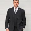 Dresswear Hechter Paris | Modern Fit Dh-Xtech Ultimate Performance Suit Charcoal